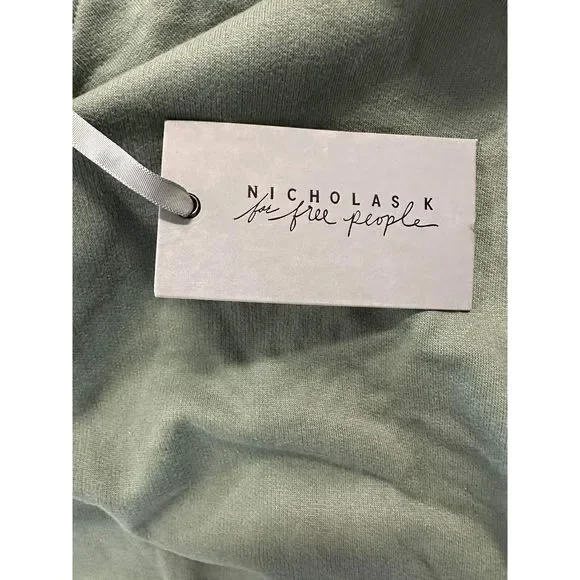 New Free People x Nicholas K Bomber Sweat Size Xtra Small - Picture 6 of 6